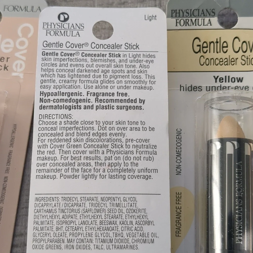 Physicians Formula Gentle Cover Concealer Collection - Set Of 5 - Picture 6 of 6